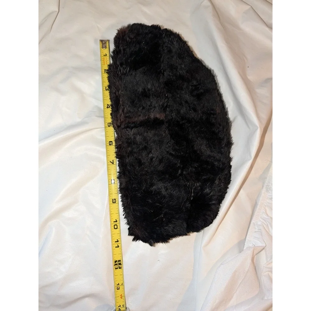 Vintage 1950's North King Dyed Mouton Lamb Fur Russian Cassack Trapper Hat